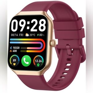 Smart HD Smartwatch for Men Women, 2024 Fitness Activity Tracker